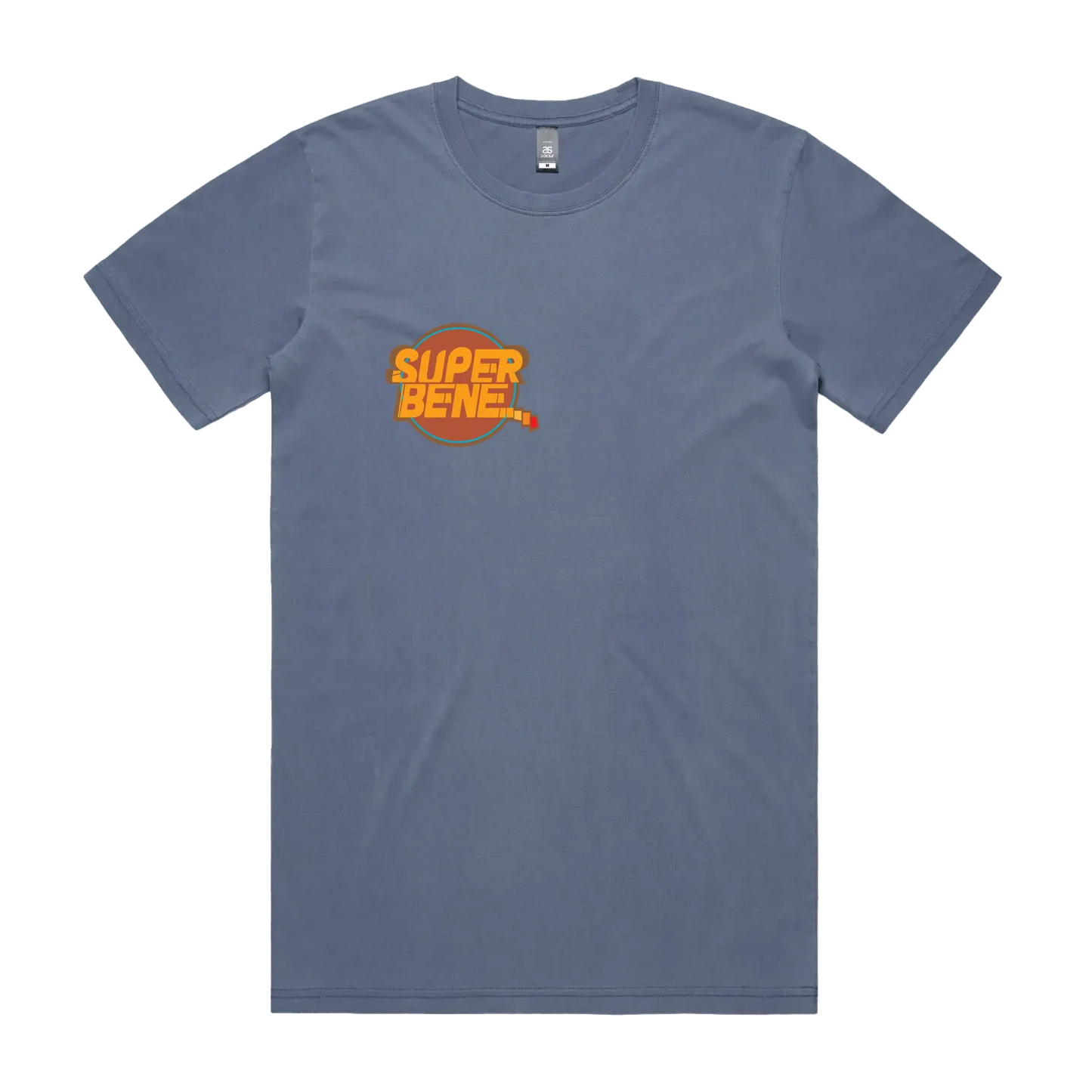 Faded Blue front flat lay