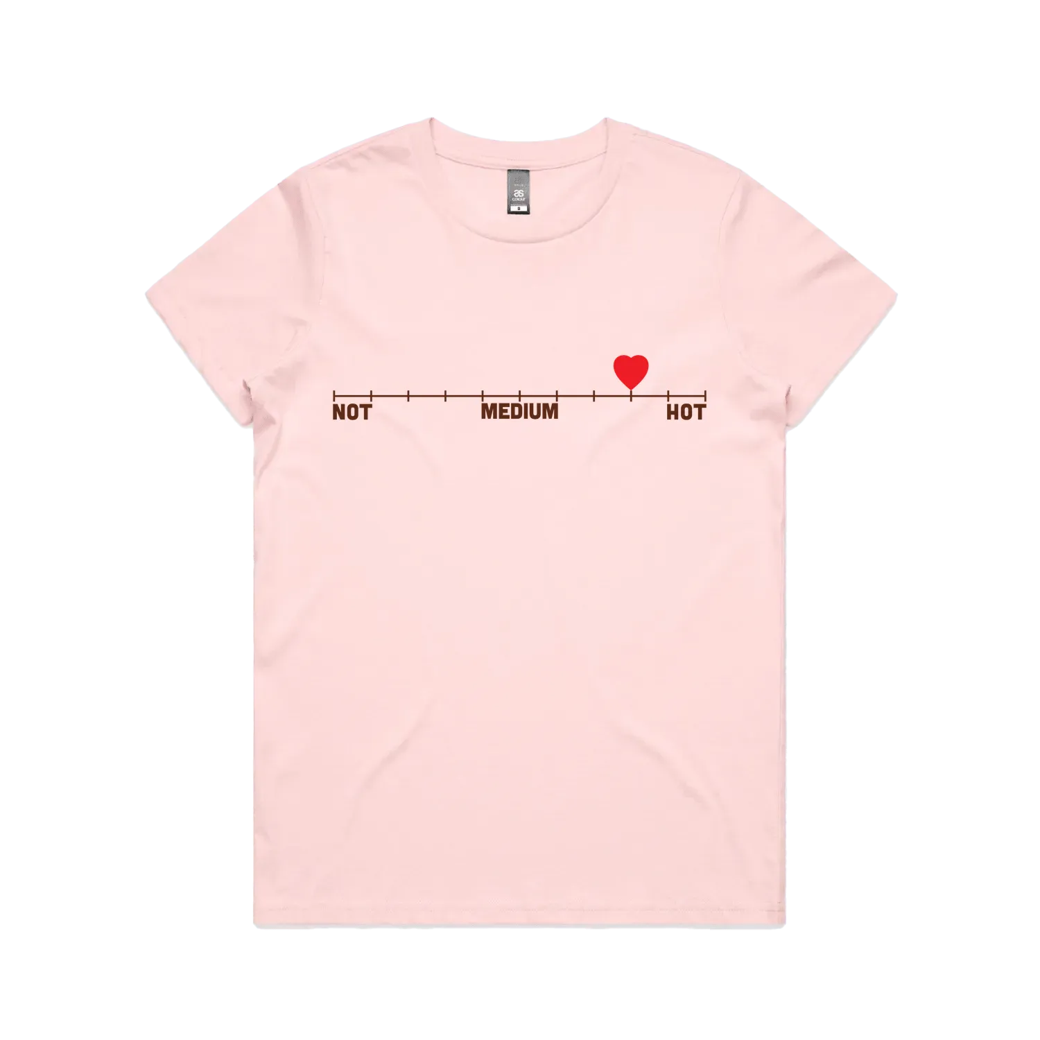 Pink front flat lay