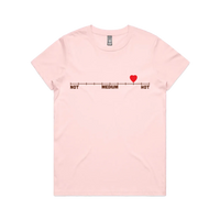 Pink front flat lay