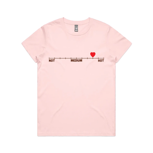 Pink front flat lay